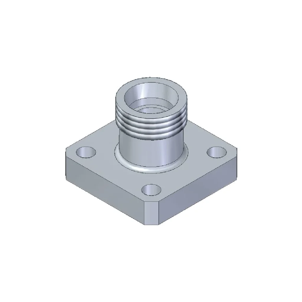 Flanșă de pompă, dreaptă, metrică GF40LKL15H035
