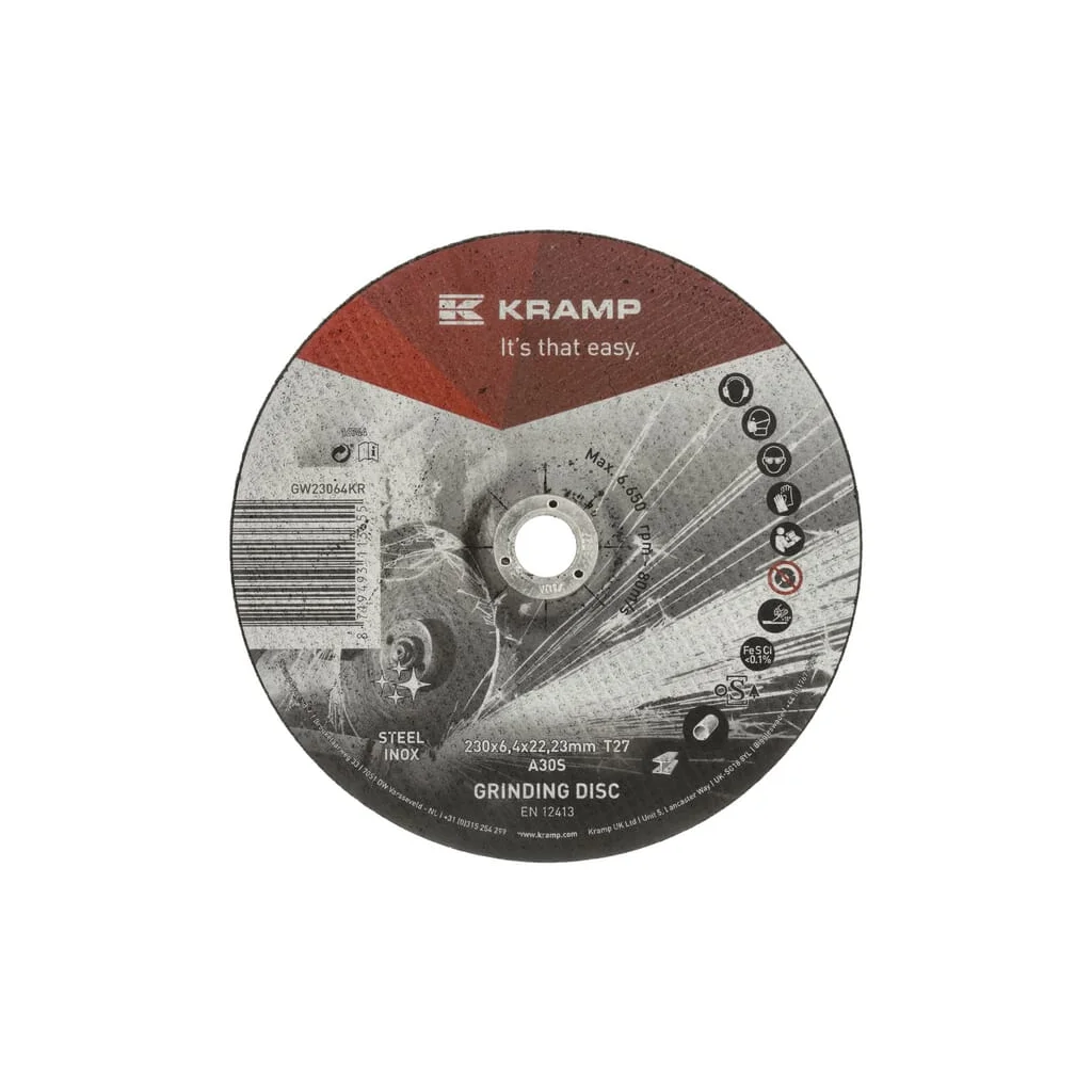 Disc șlefuire 230x6,4mm GW23064KR