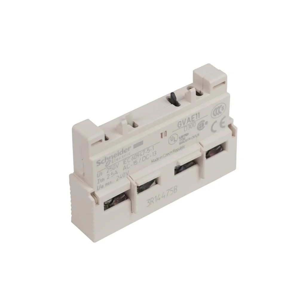 Module contacte aux. 1NO+1NC GVAE11