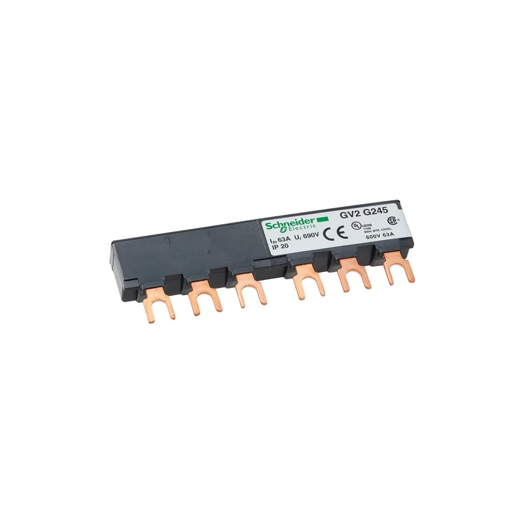 Bară colectoare 2x45mm GV2G245