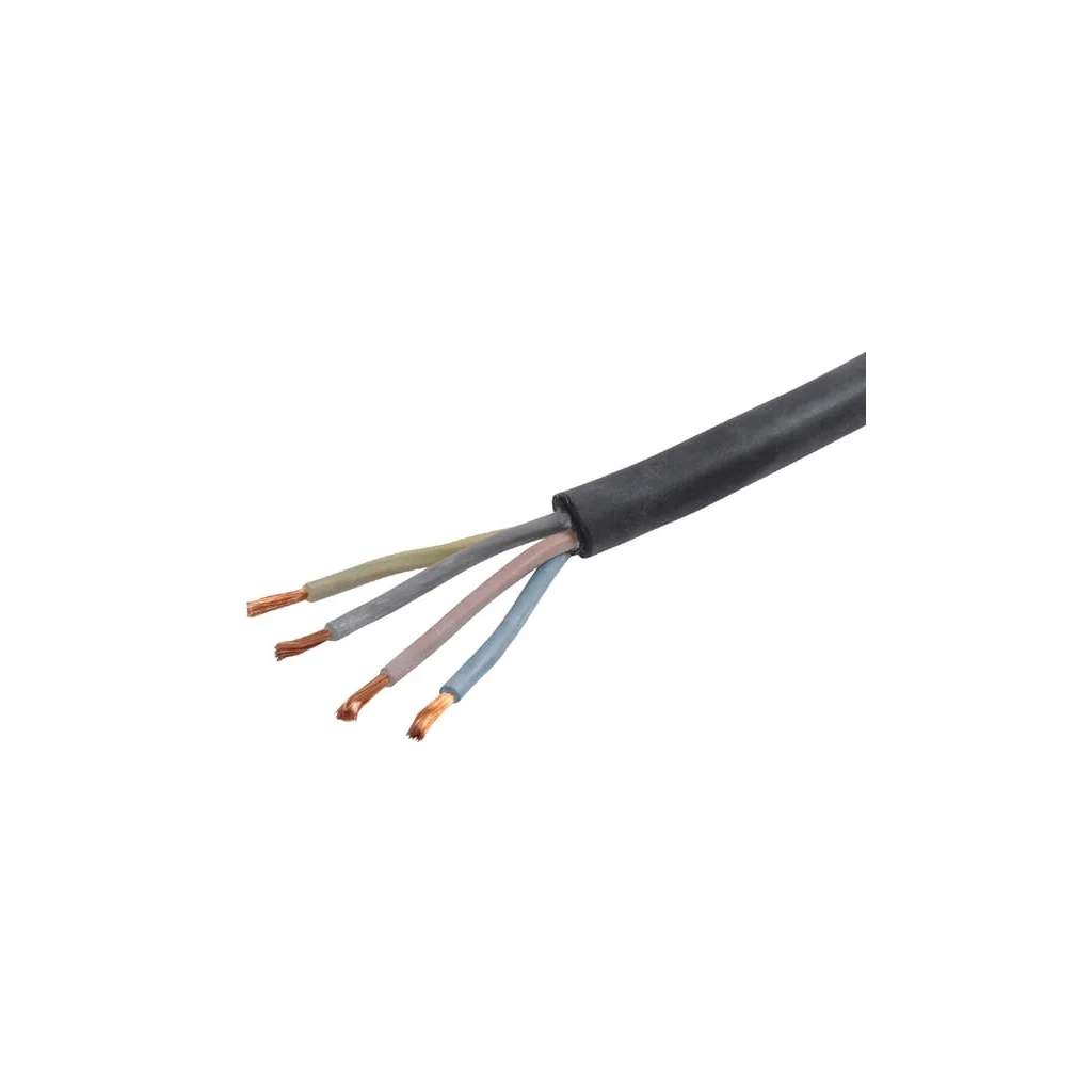 Cablu 4x2.5mm², negru, cauciuc, Helukabel H07RNF425R100