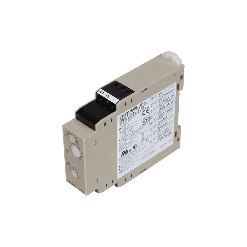 Temporizator multifuncțional, 12V DC, SPDT H3DKM1A12VDC