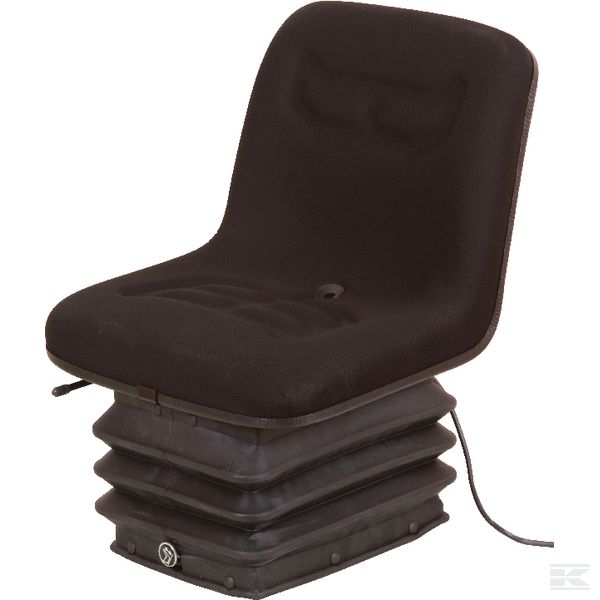 Scaun tapițerie material textil cu suspensie pe aer