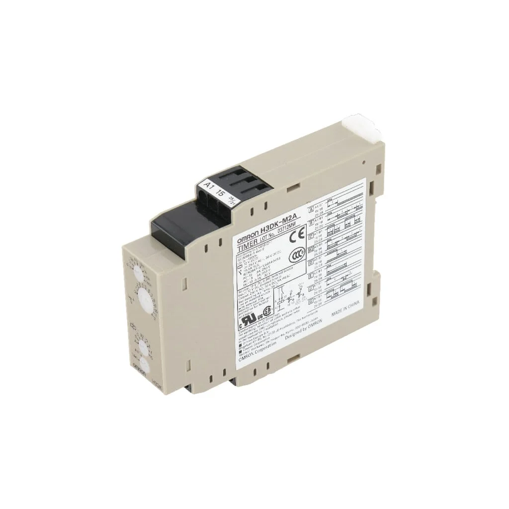 Temporizator multifuncțional, 12V DC, DPDT H3DKM2A12VDC