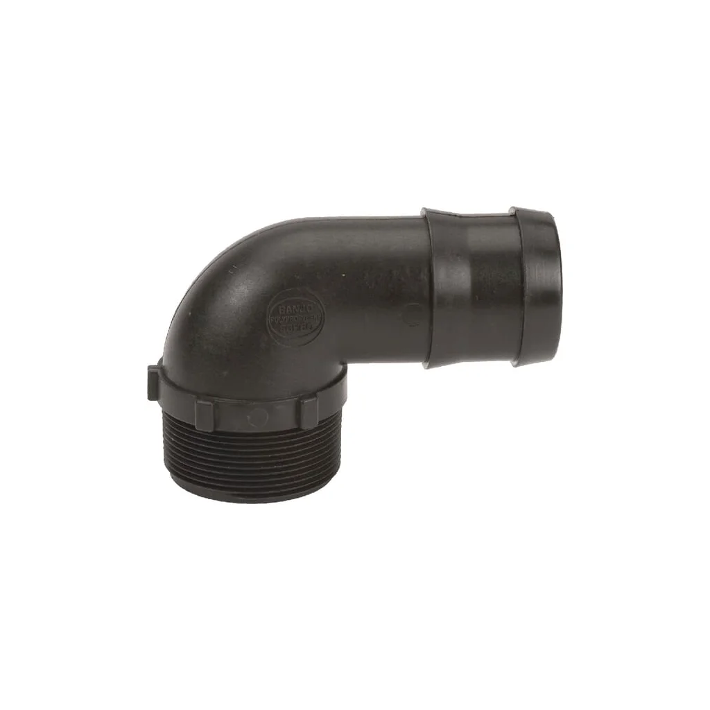 Racord furtun 2" NPT tată x 2" 90° HB20090