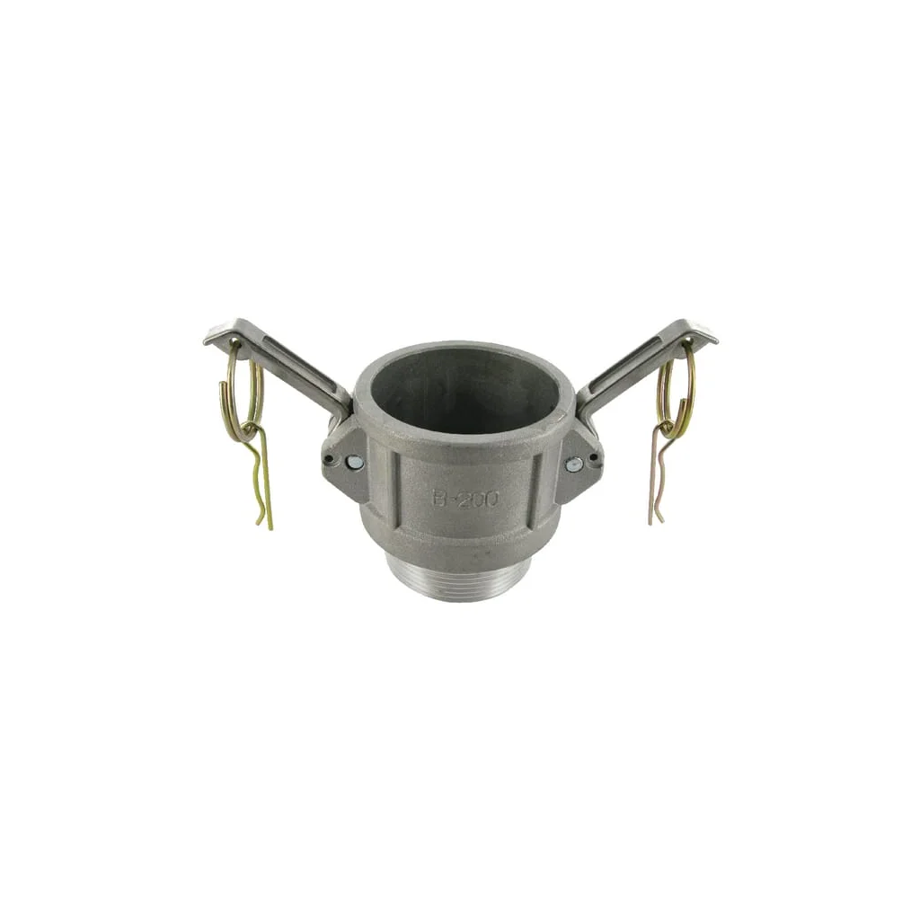 Cuplă Camlock tip B 2" filet tată aluminiu HCN100BAL051