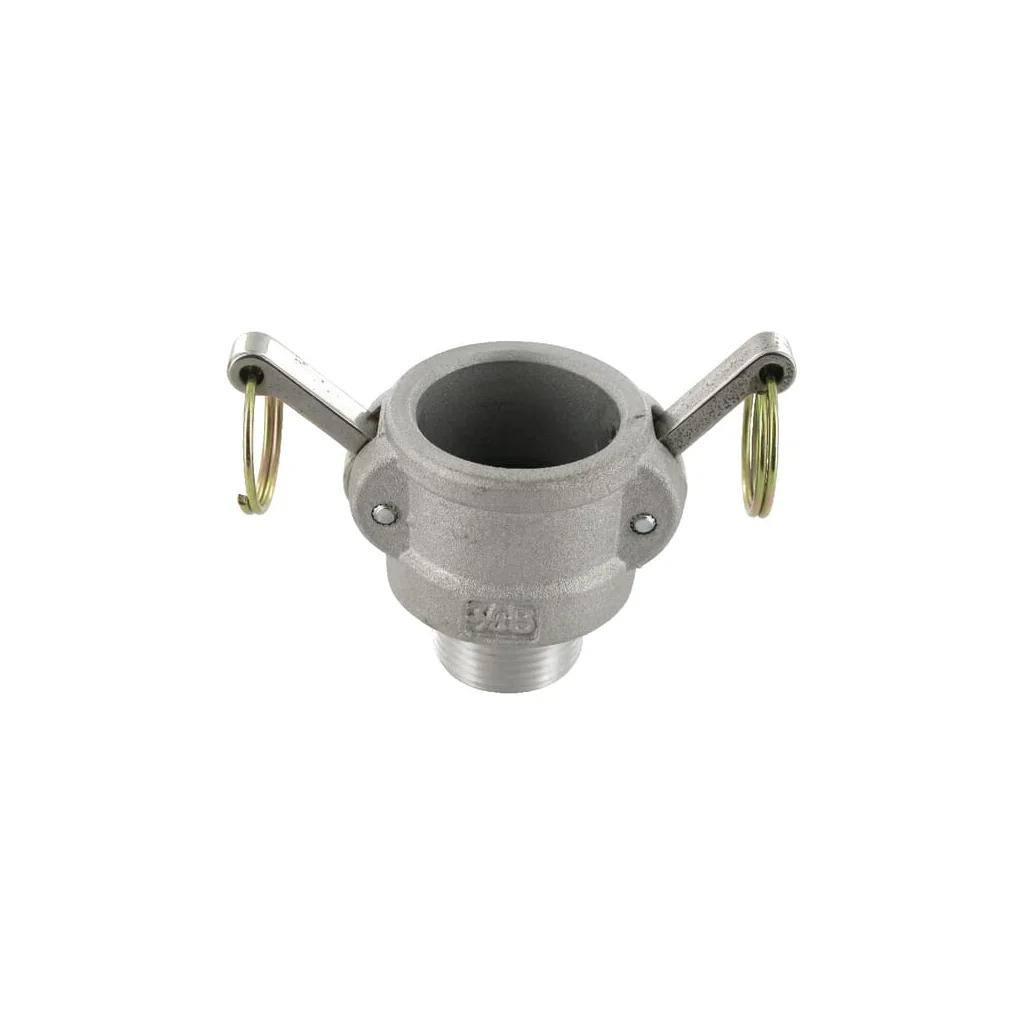 Cuplă Camlock tip B 1" filet tată oțel inoxidabil HCN100BSS025