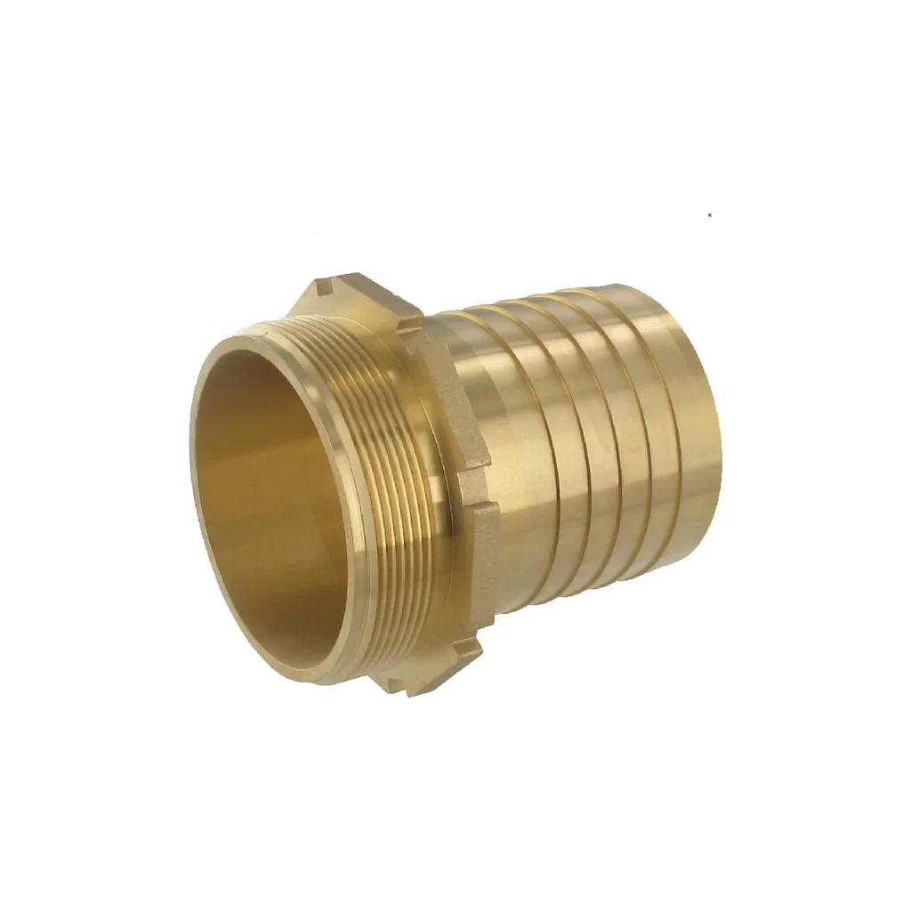 Mufă cu ștuț de furtun alamă 75mm 3” ieșire HCN120HBR075075