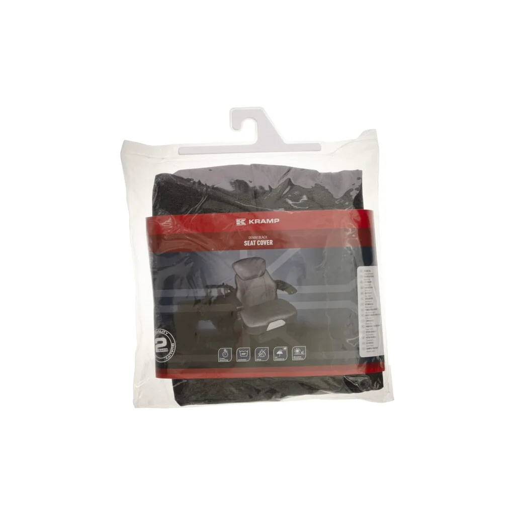 Husă scaun material textil neagră potrivită pentru  Grammer I20045KR