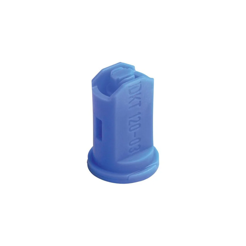 Duză cu ventilator dublu pentru injecție de aer IDKT 120° 03 plastic albastru Lechler IDKT12003POM