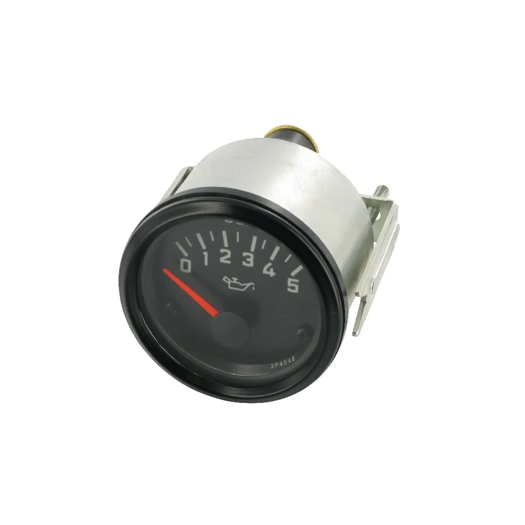 Manometru presiune ulei 5bar 24V 52mm I00013
