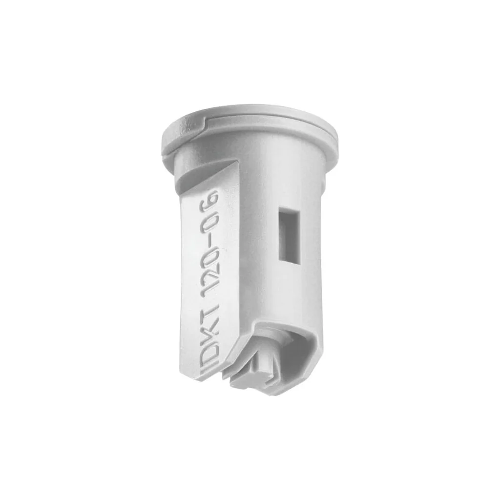 Duză de injecție de aer, cu ventilator dublu IDKT 120° 06, din plastic, gri Lechler IDKT12006POM