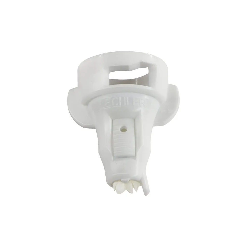 Duză ventilator dublu plat IDTA 120° 08 Lechler, albă, din material ceramic IDTA12008C