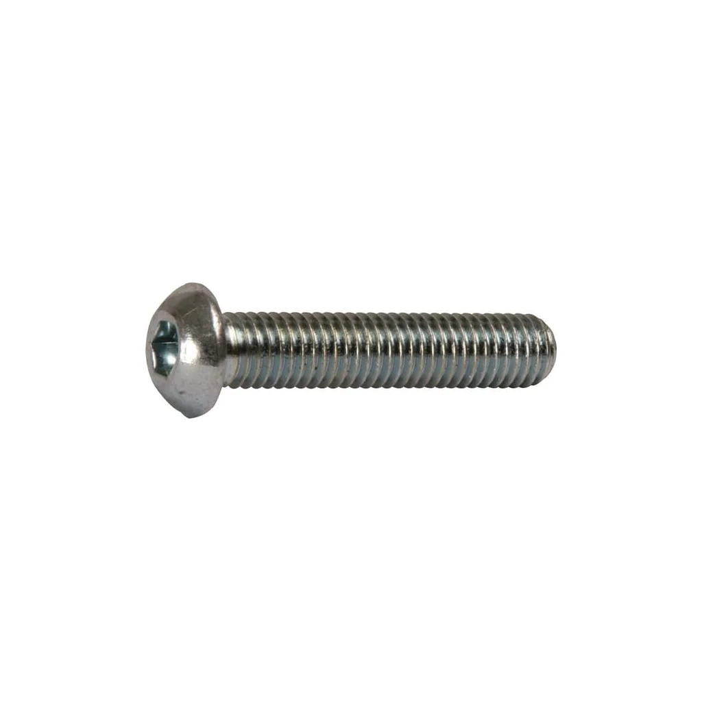 Șurub cap bombat orificiu hexagonal ISO7380 M5x0,8x10mm oțel placat cu zinc grupa 10.9 Kramp ISO7380510109