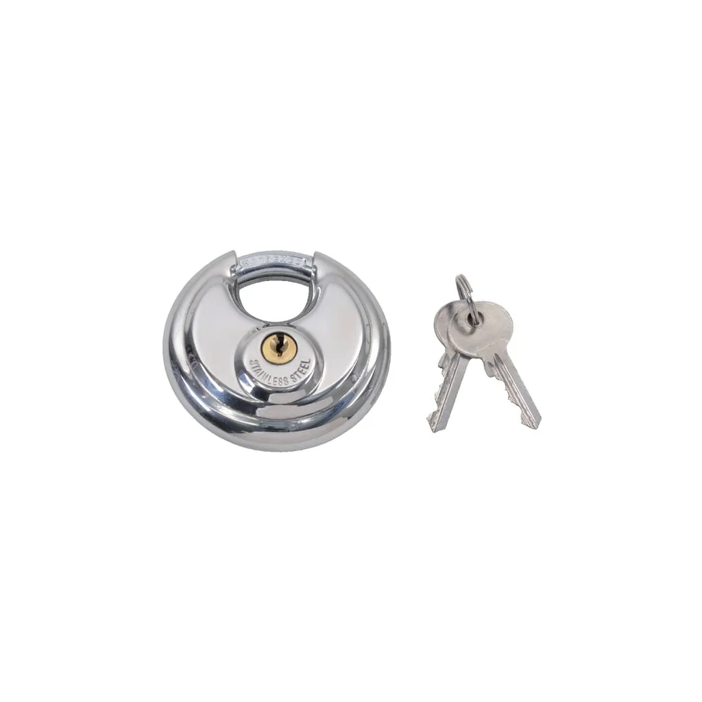 Lacăt rotund 70mm oțel inoxidabil K222
