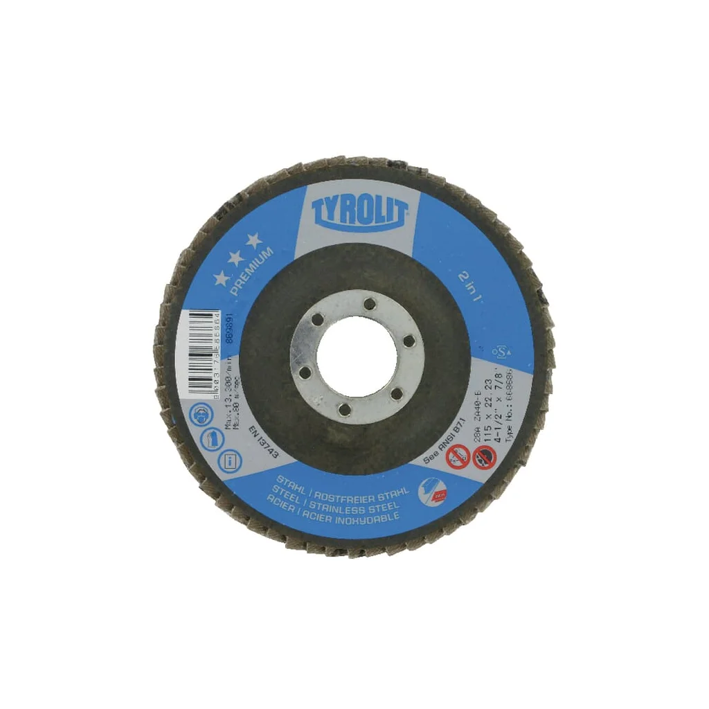Disc abraziv Lapper 115mm K80 plat K192204