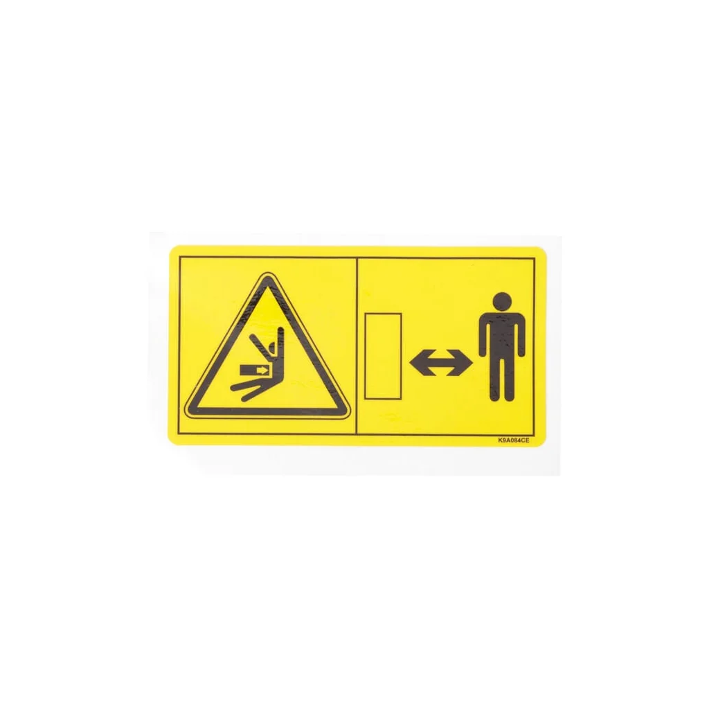 Autocolant pentru siguranță K9A084CE