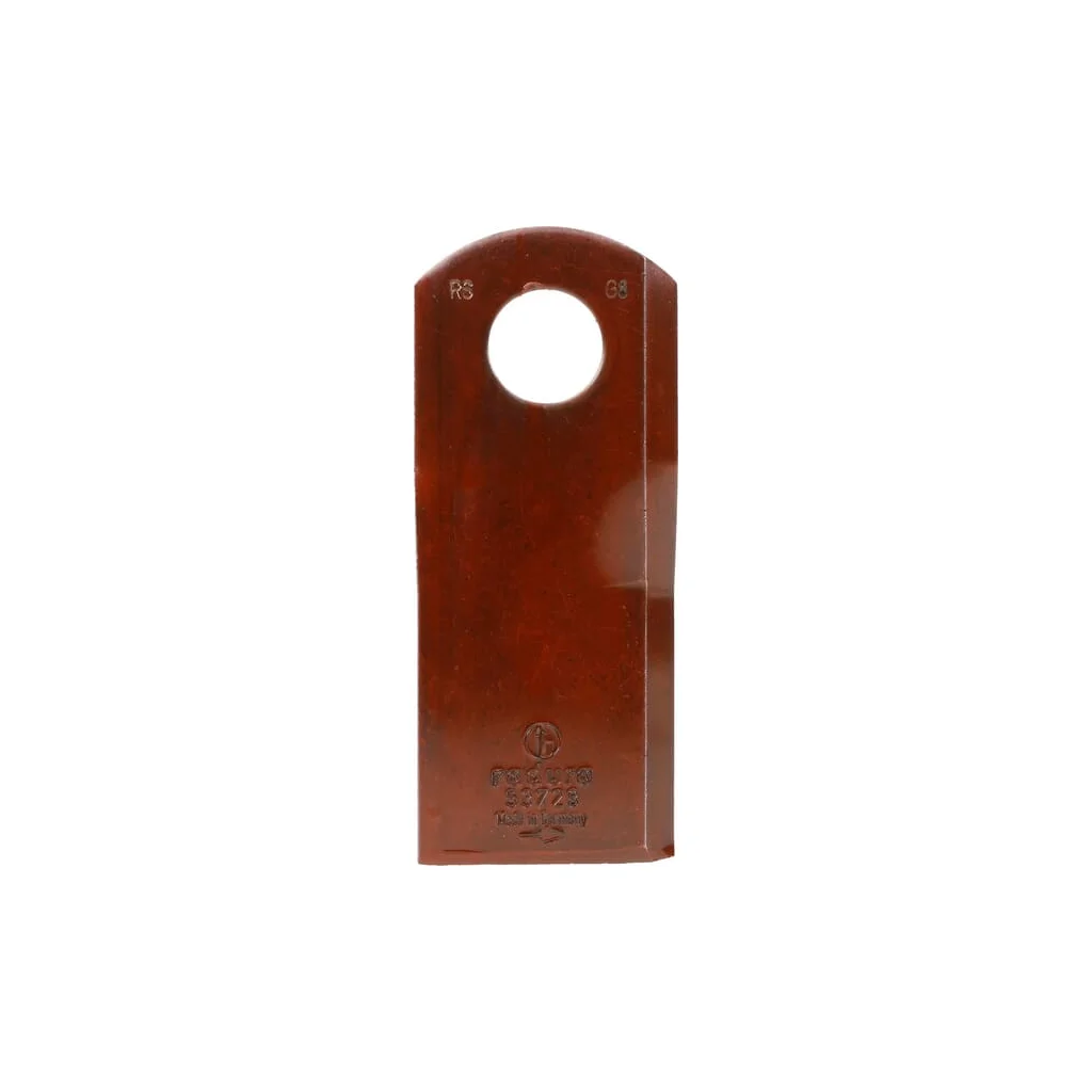 Lamă cositoare stânga 116x48x4mm orificiu 20,5mm pachet 25 buc. potrivită pentru Kuhn K6804710KR