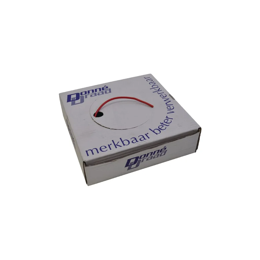 Cablu dop. is. 1 x 1,5 mm² roșu KA1154D