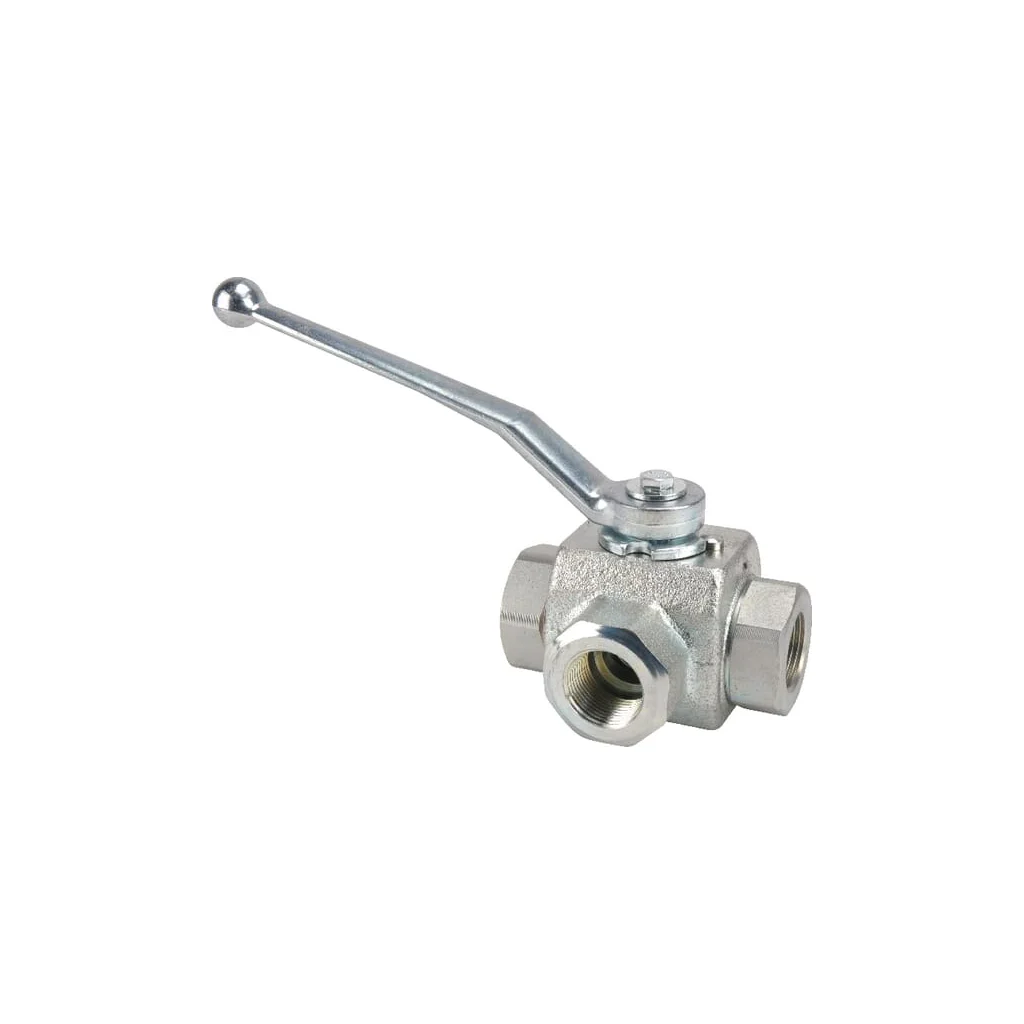 Robinet cu bilă 3 căi 3/4 BSP KH3KSR12