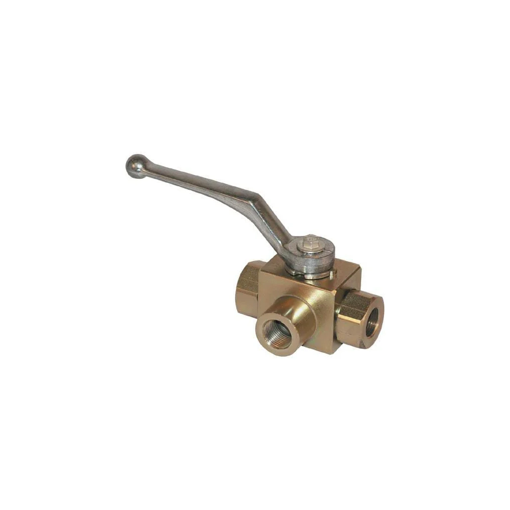 Robinet cu bilă 3 căi 3/8 BSP KH3KSR06