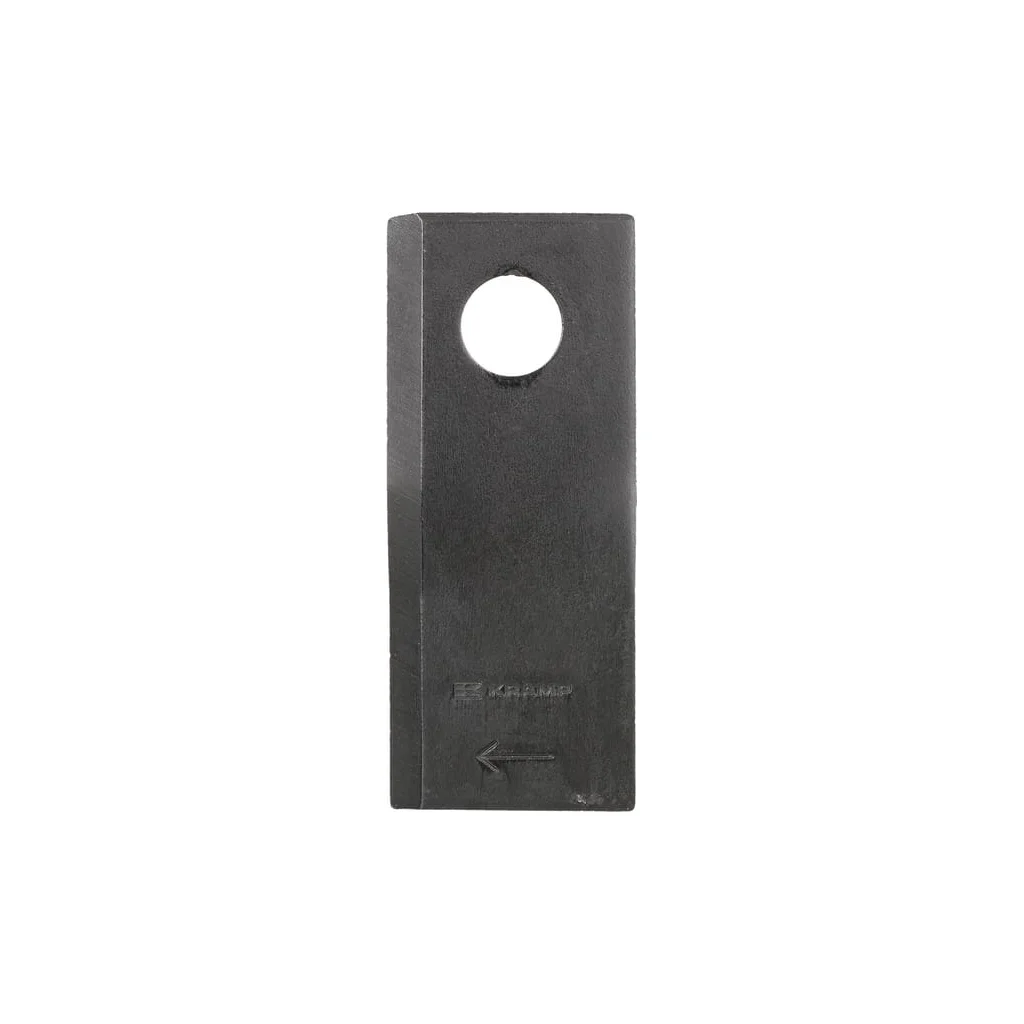 Lamă cositoare dreapta 114x48x4mm orificiu 19mm potrivită pentru Vicon KM13800062N