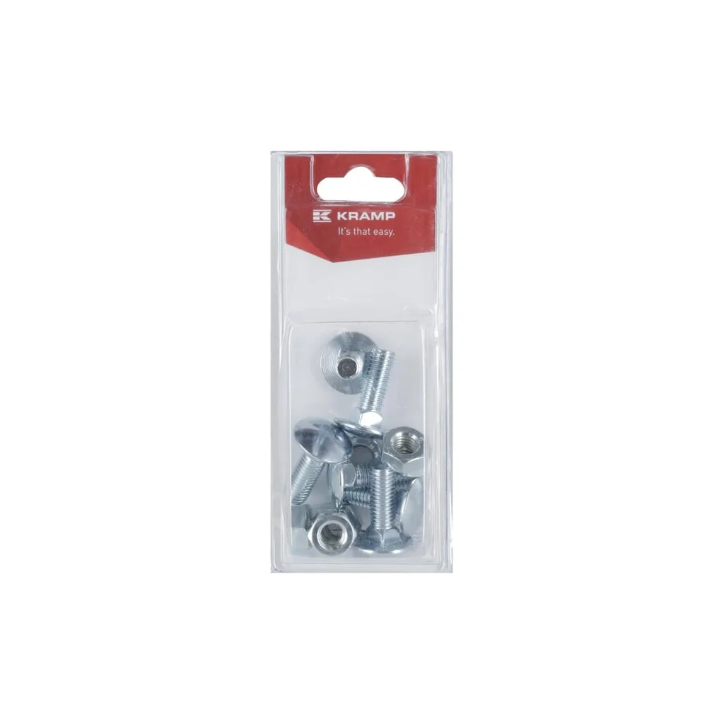Șurub cu cap bombat și piuliță M10 x 30mm, 4.6 (6) KR6031030P06B