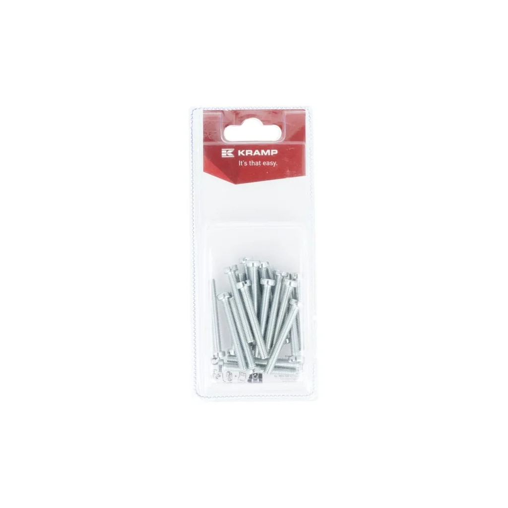 Șurub cu cap cilindric crestat M5 x 40mm (20) KR84540P20B