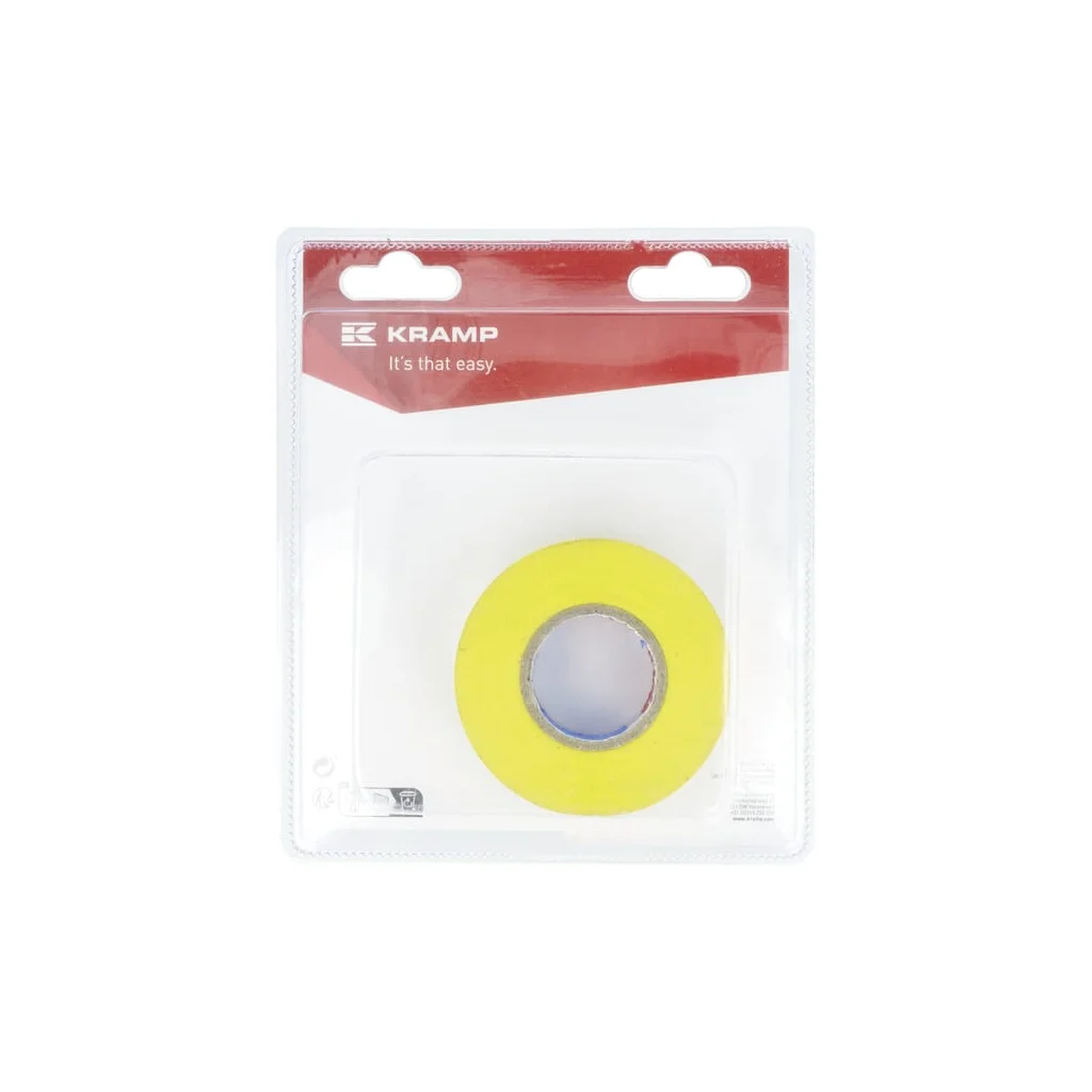 Bandă izolatoare galbenă 19mm x 20m (1) KREM20401P01B