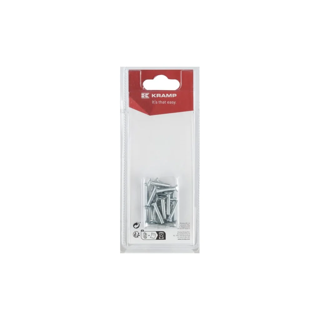 Șurub cap înecat crestat M4 x 20mm (20) KR963420P20B