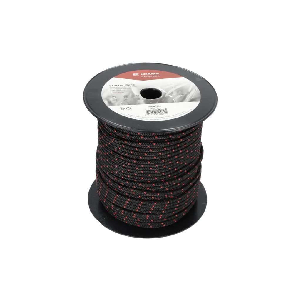 Cablu demaror, 5,0mmx100m, negru KR0501000B
