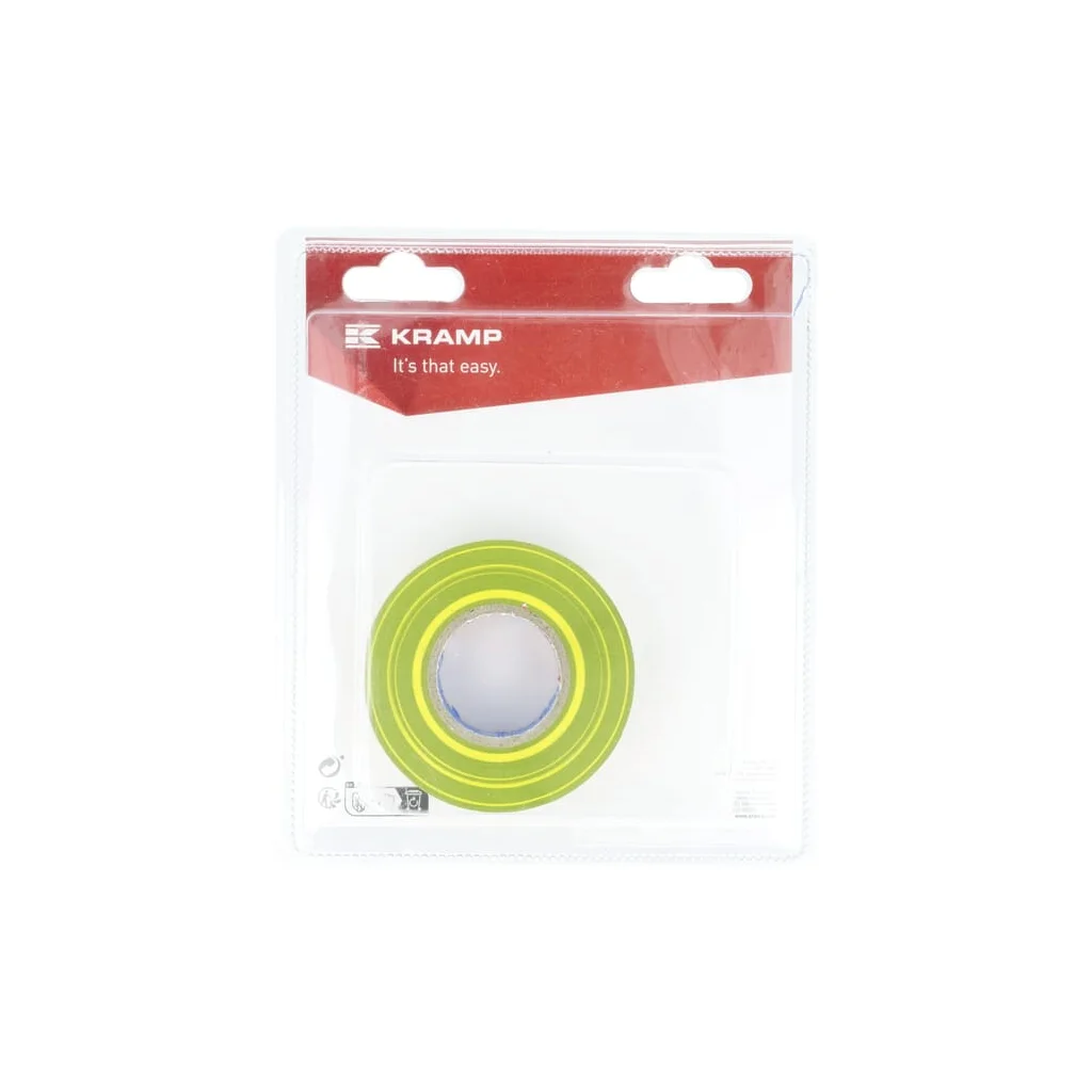 Bandă izolatoare galben/verde 19mm x 20m (1) KREM204016P01B