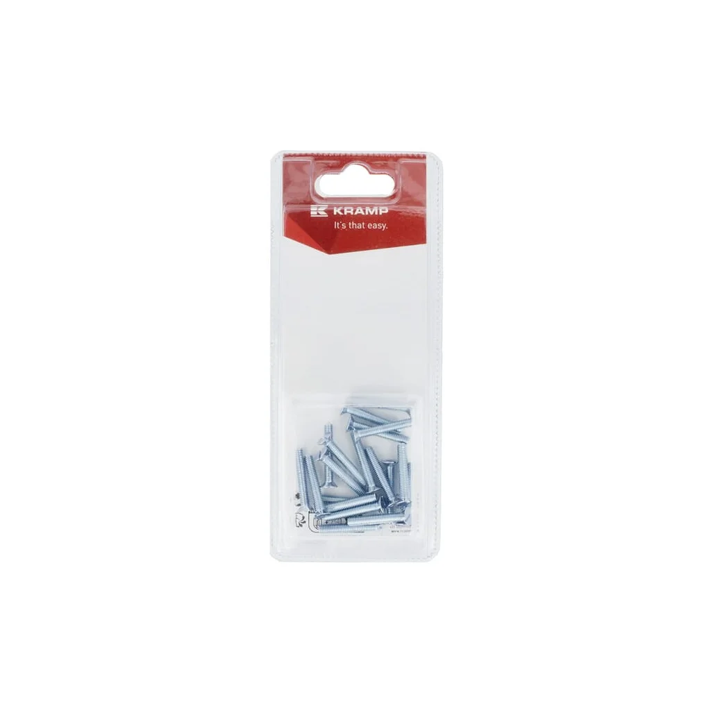 Șurub cap înecat crestat M4 x 25mm (20) KR963425P20B