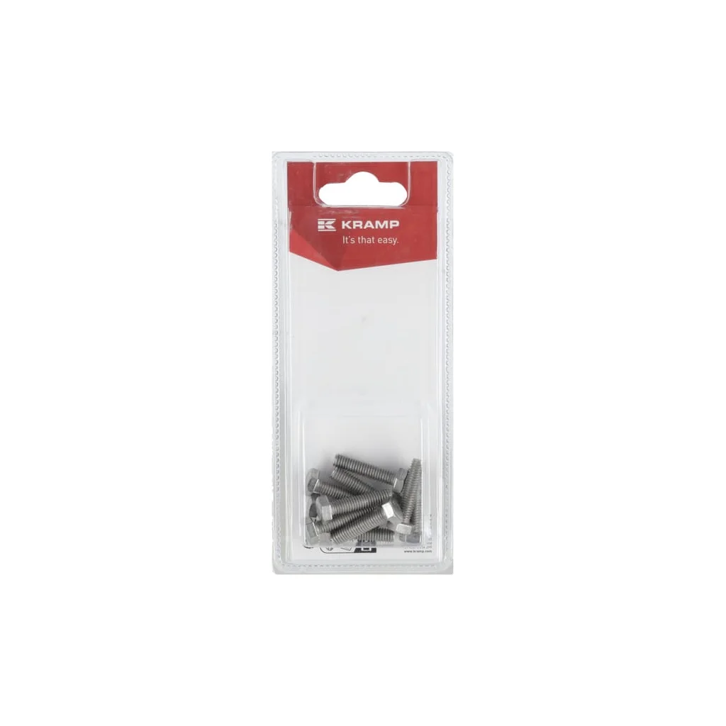 Șurub din oțel inoxidabil M6 x 25mm, A2 (10) KR933625RVSP10B
