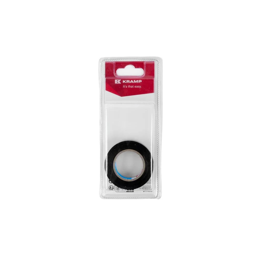 Bandă izolatoare neagră 15mm x 10m (1) KREM20405P01B