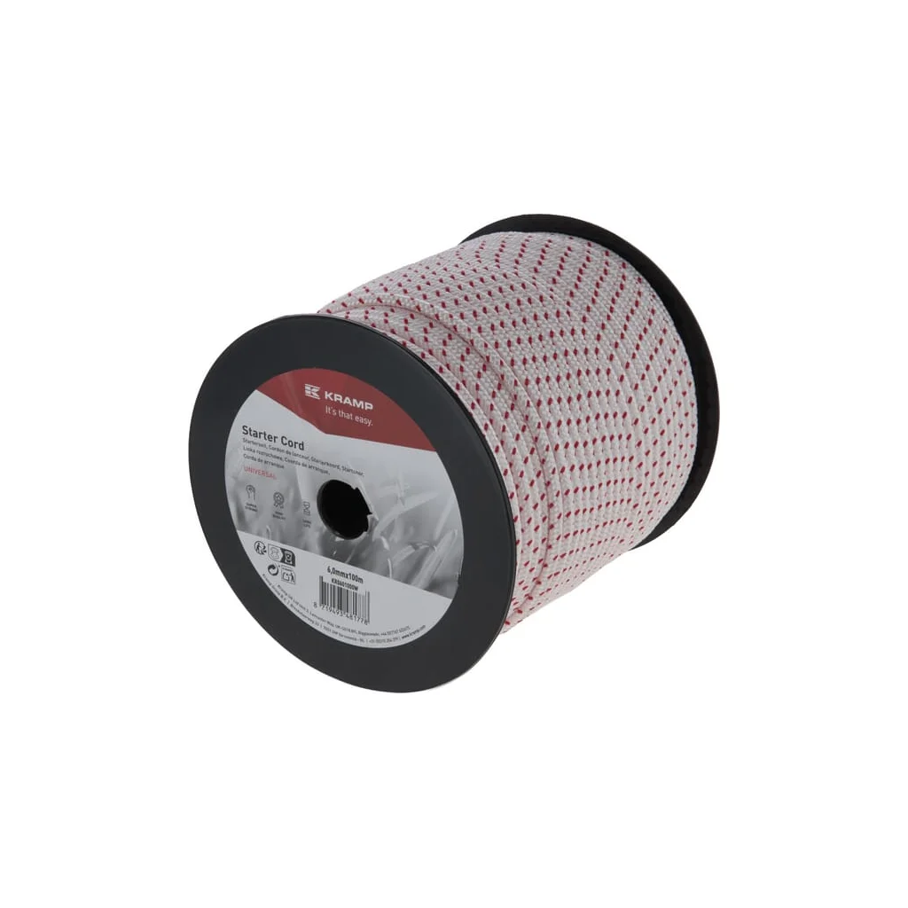 Cablu de pornire 6.0mm x 100m alb KR0601000W