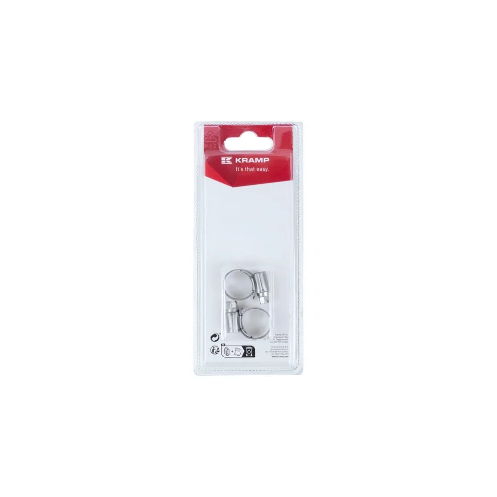 Colier furtun din oțel inoxidabil 11mm - 17mm (2) KRRVS1117P02B