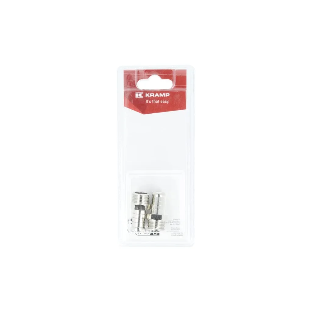 Cuplă furtun Ø 13mm x 3/8" BSPP (2) KRGT1713P02B