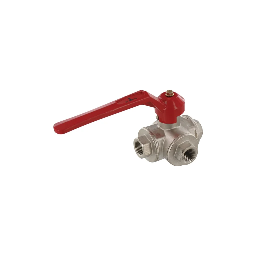 Robinet cu bilă T 3/8" IT/IT cu 3 căi KS338T
