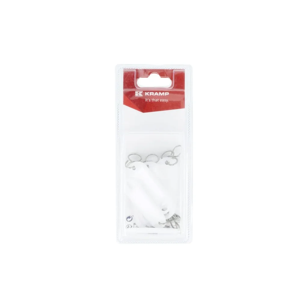 Breloc cheie alb (10) KRHG1000TRP10B