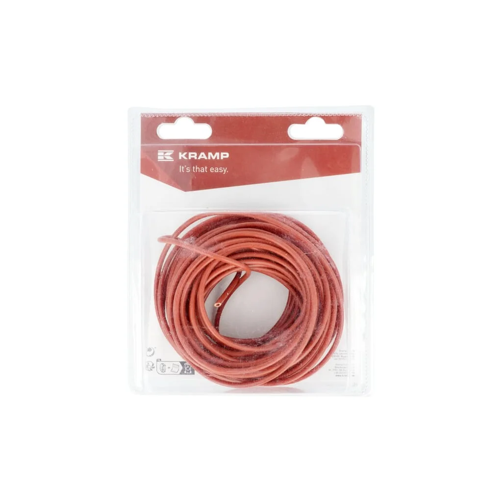Cablu electric roșu 1 x 1,5mm², 10m (1) KRKA1154P10B