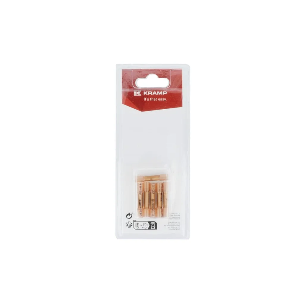 Conector termocontractabil, roșu 0,5-1,0mm² (6) KRKK300515P06B