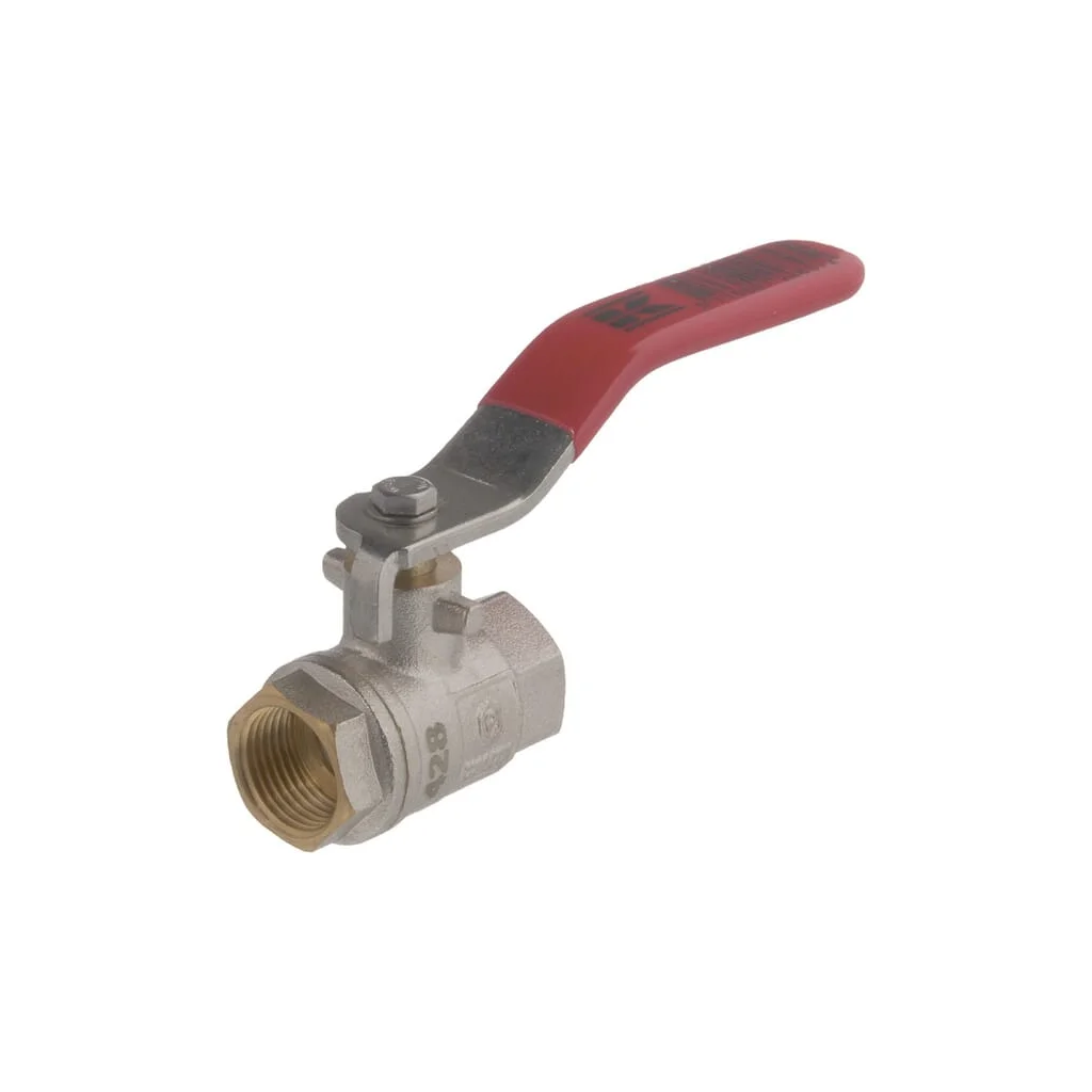 Robinet cu bilă BSP 2x mamă 3/8", mâner oțel inoxidabil KS38FKR