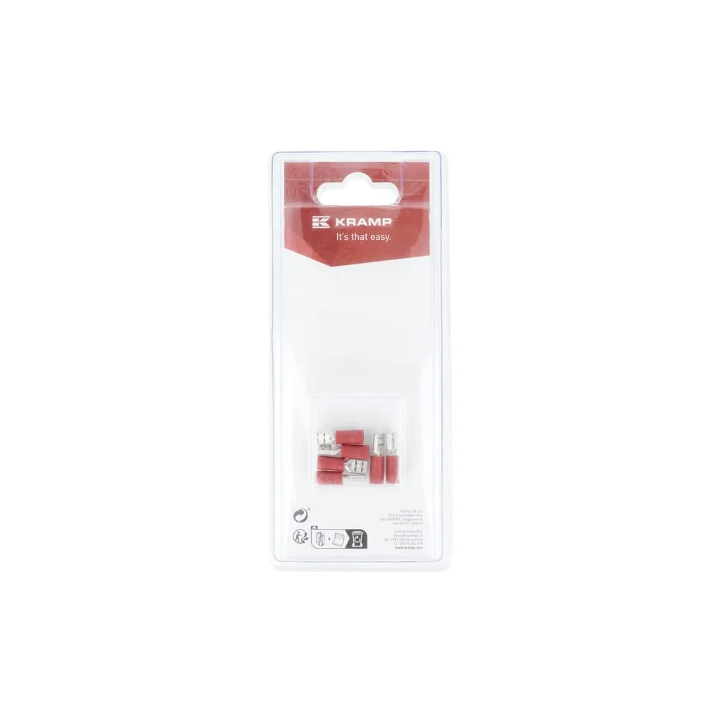 Terminal cablu mamă, roșu 4,8x0,8mm - 0,5-1,0mm² (6) KRLA9230P06B