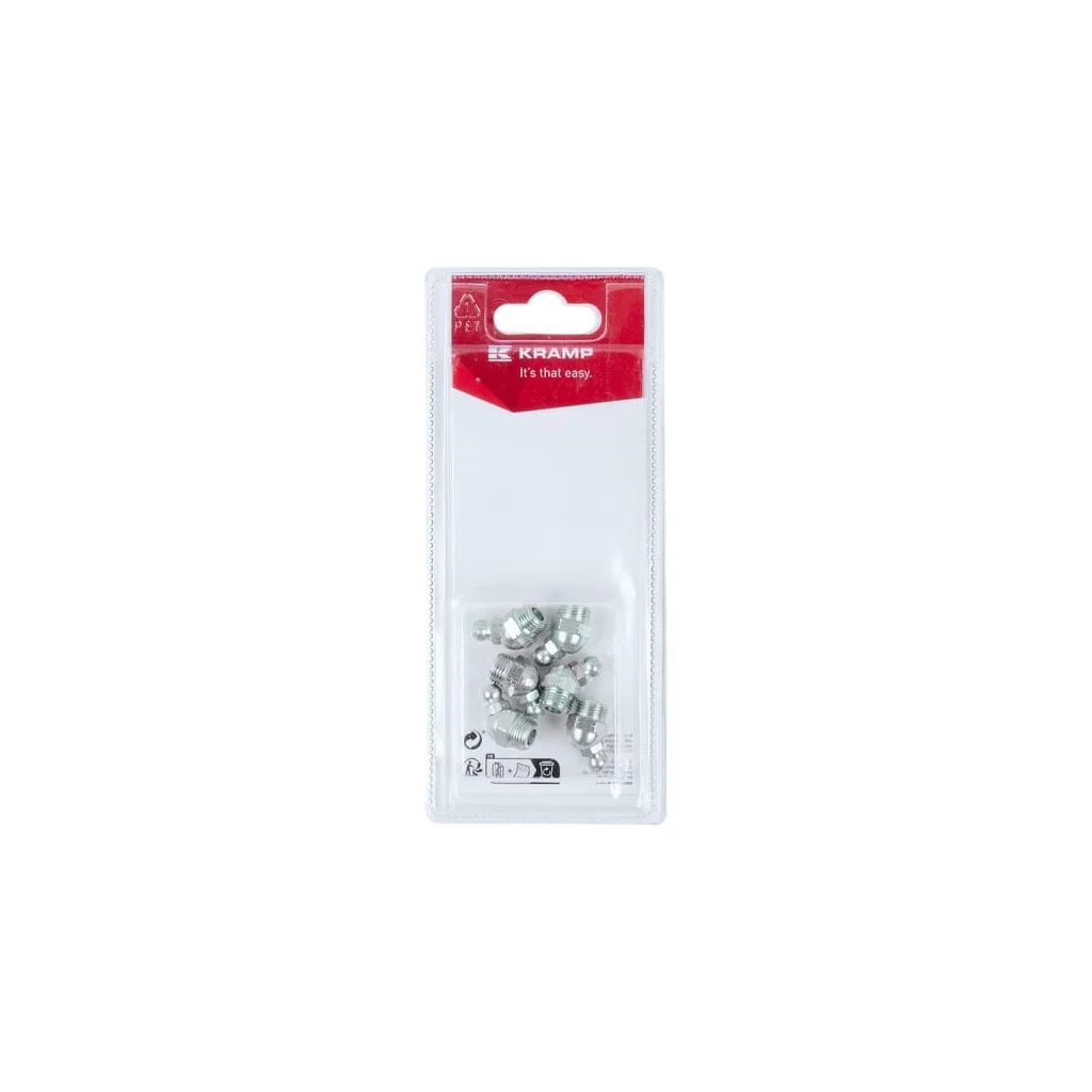 Niplu de ungere 1/8" BSP, 45° (6) KRGN1845P06B