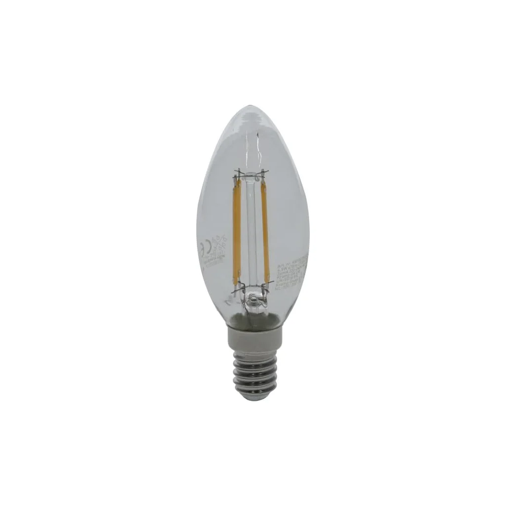 Bec cu filament LED - Lumânare C35 E14 4.5W KRFBC3545E14