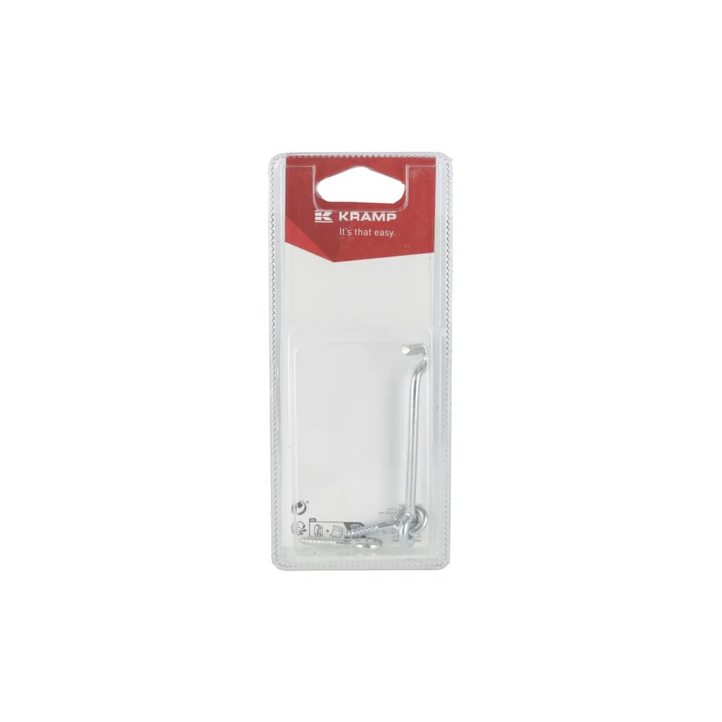 Cârlig poartă 80mm - Ø4mm (1) KRGH080P01B