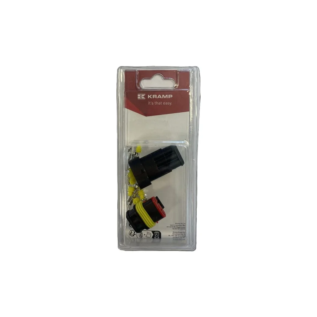 Set fișă și priză Superseal 3 pini (1) KRLA890PAIR3P01B