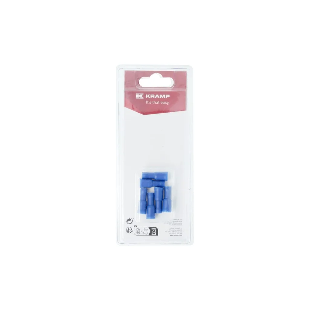 Conector termocontractabil mamă, albastru Ø 4mm - 1,5-2,5mm² (6) KRLA9030P06B