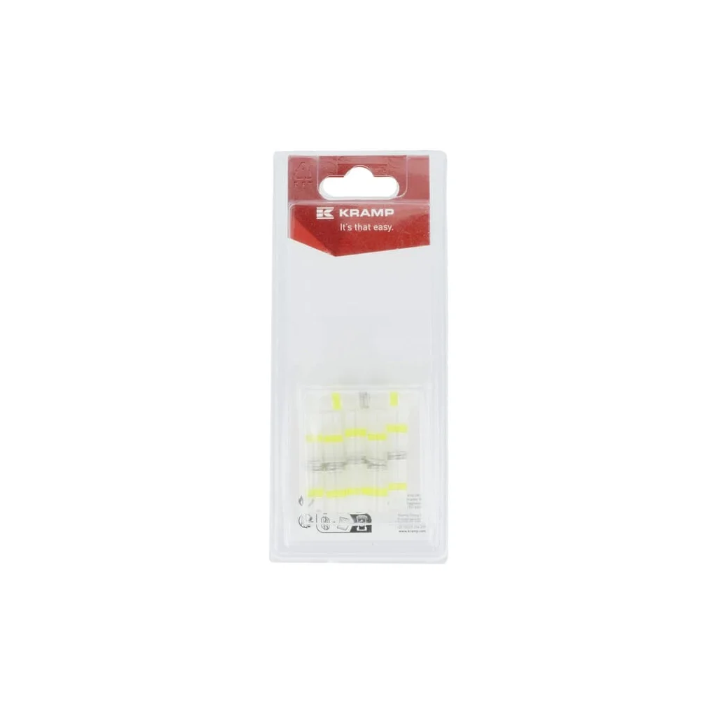 Conector termocontractabil galben Ø 6mm - 4.0-6.0mm² (6) KRKSK303060P06B